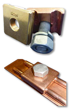 Fence Earthtail Clamps