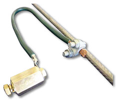 Re-bar Earth Connector