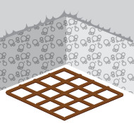 Copper Lattice Earth Mat